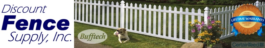 Bufftech Vinyl Fence